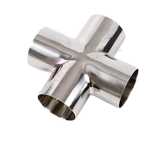 Stainless steel cross fitting