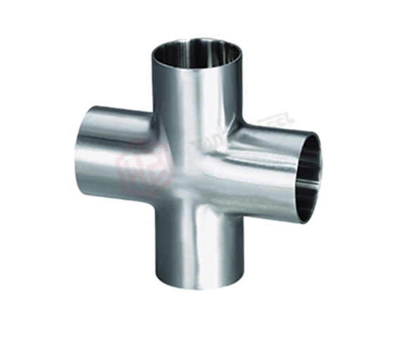Stainless steel cross fitting
